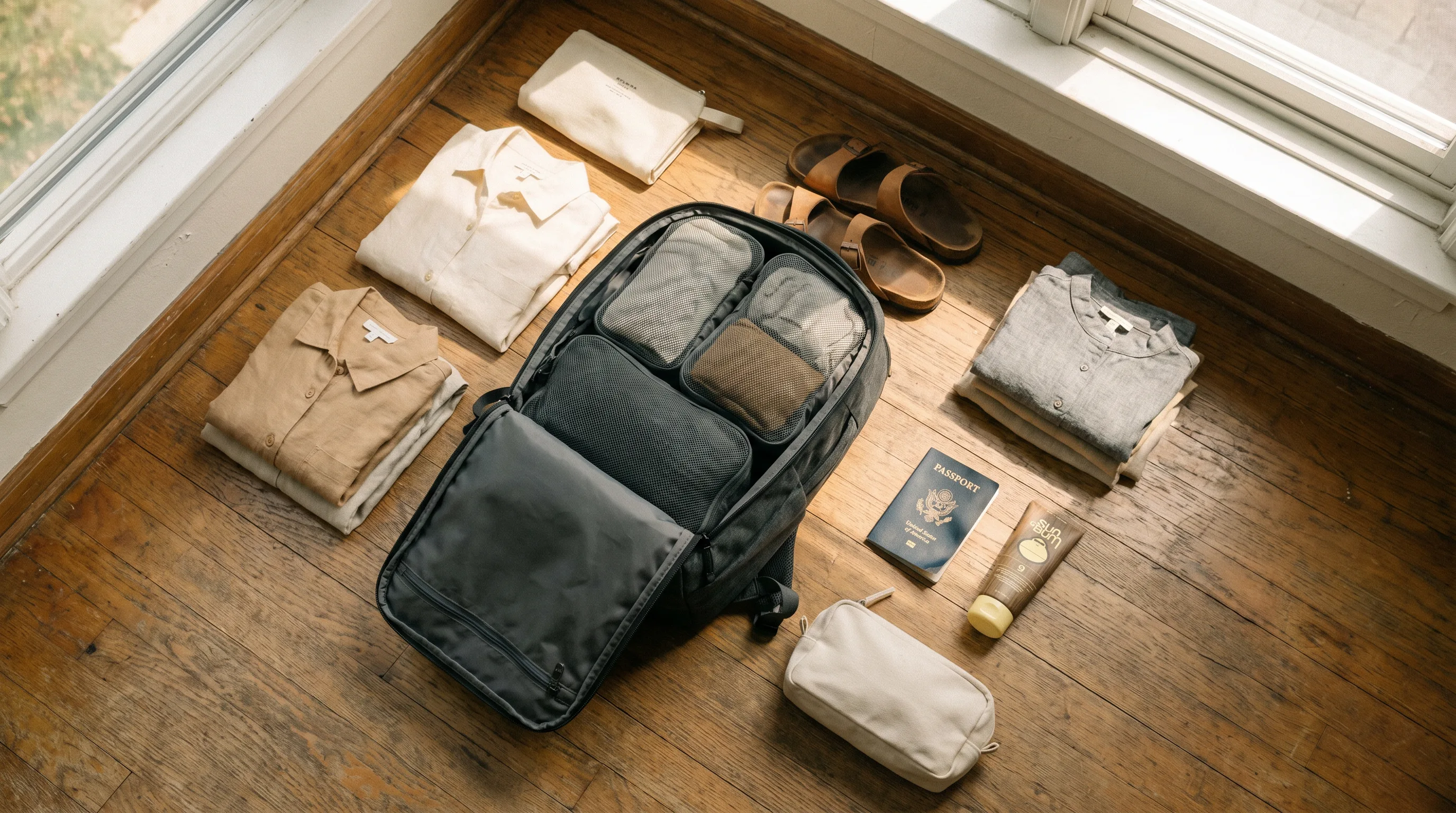 Comment faire ses valises pour deux semaines en cabine